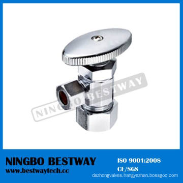 Oval Knurled Handle Compression Angle Valve (BW-A47)